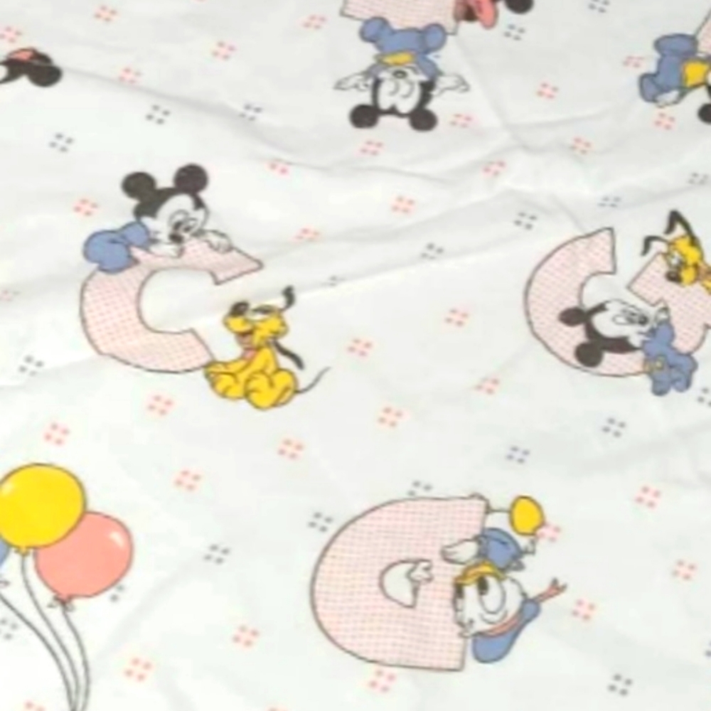 Vintage disney baby blanket